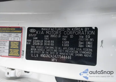 2018 Kia Soul from USA, damaged, VIN KNDJN2A24J7544446